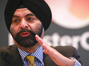 Ajaypal Singh Banga, executive chairman of Mastercard