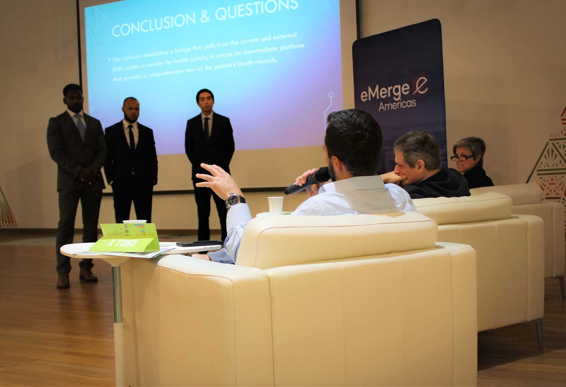 Business Plan Competition pitch night picture