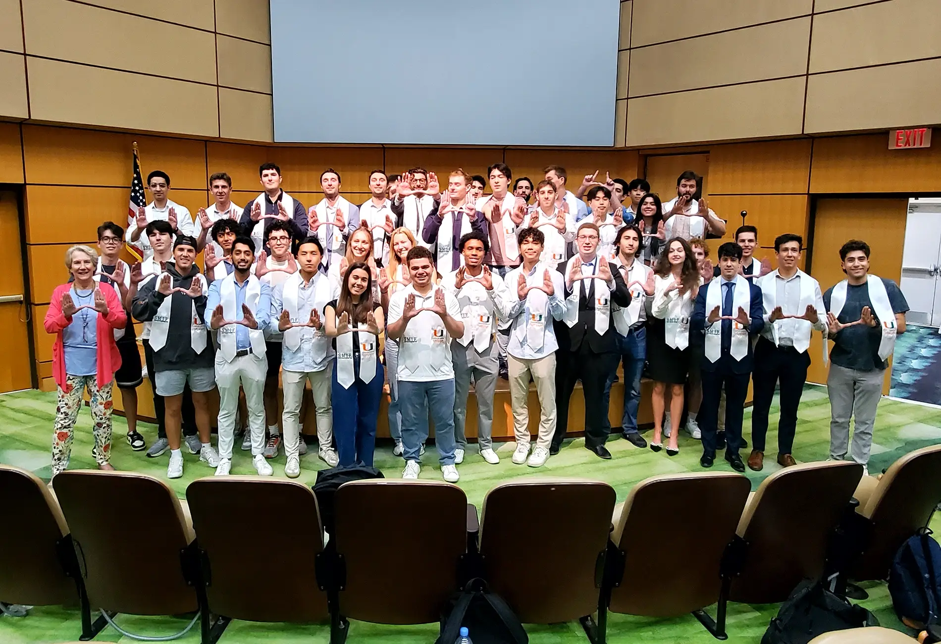 SMIF Students in Auditorium