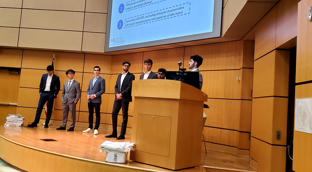 SMIF Students in Auditorium